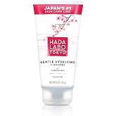 Hada Labo Tokyo Gentle Hydrating Foaming Facial Cleanser, Fragrance-Free Sensitive Skin Face Wash with Hyaluronic Acid and Conditioning Agents Soften Skin, Locks In Moisture, 5.0 Oz