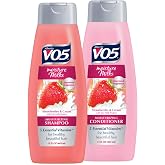 Alberto V05 Moisture Milks Strawberries &amp; Cream Moisturizing Shampoo &amp; Conditioner Set (12.5 fl.oz) by High Ridge Brands Co