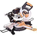 Evolution Power Tools RAGE 3-DB 10-Inch TCT Multipurpose Cutting Double Bevel Compound Sliding Miter Saw