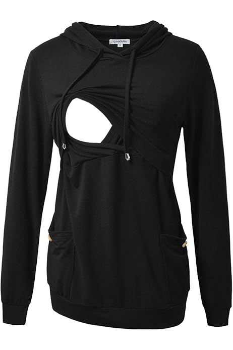 ginkana nursing hoodie