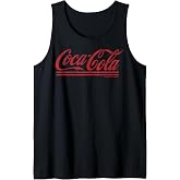 Coca-Cola Distressed Cursive Logo Tank Top