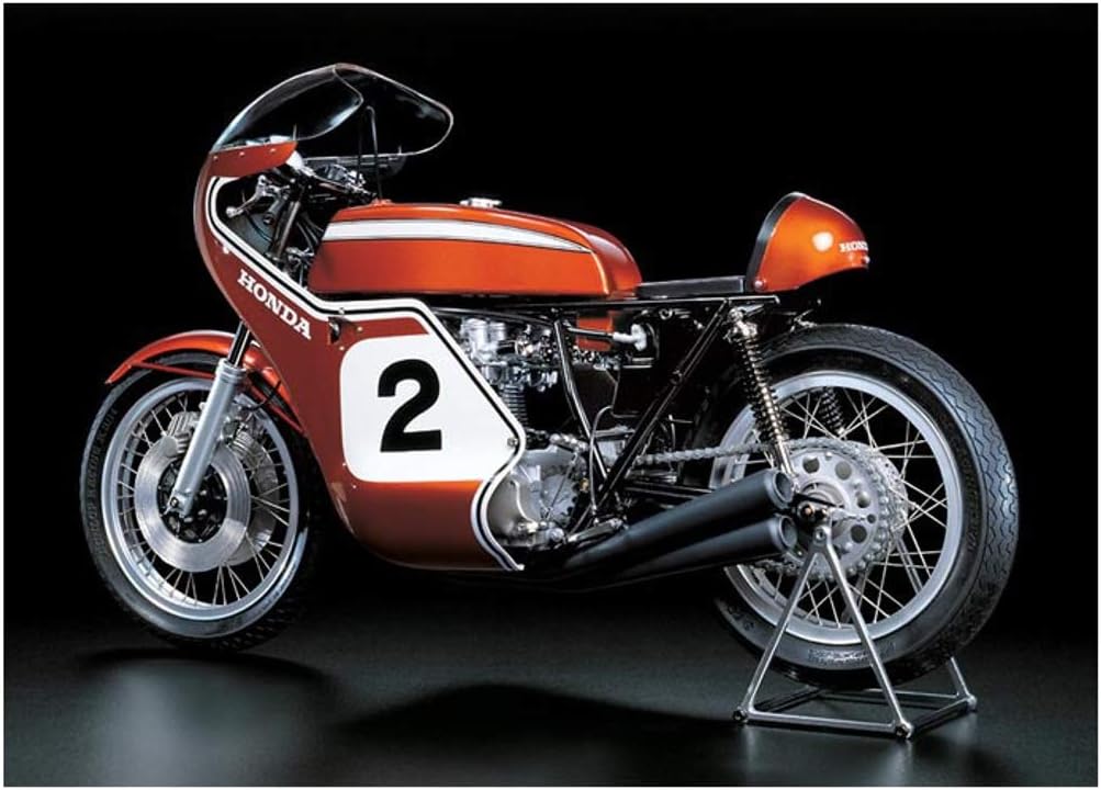 Tamiya 300023210, Honda CB750 racing finished model, 1: 6, Red, White, Blue - Image 3