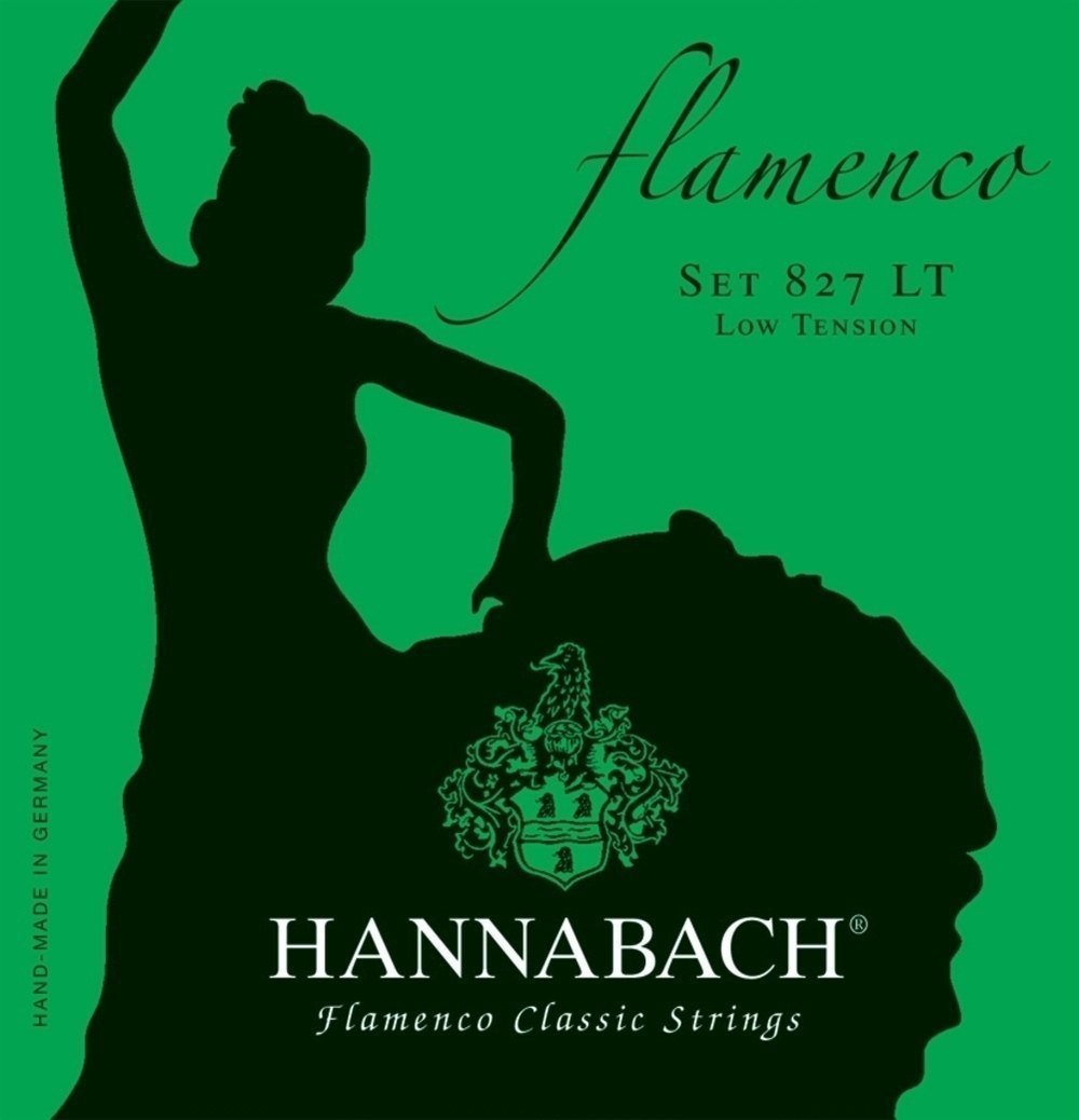 Hannabach classical guitar strings Flamenco Series 827 Low Tension E6w Made in Germany - 8276LT