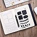 Bullet Journal Stencil, 24 Pieces Journal Stencils Set for Journal/Notebook/Diary/Scrapbook/Various DIY Drawing Book Plastic Planner Stencils