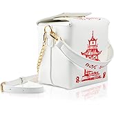 Crossbody Purses and Handbags for Women PU Leather Chinese Takeout Box Totes Top Handle Satchel Shoulder Bags