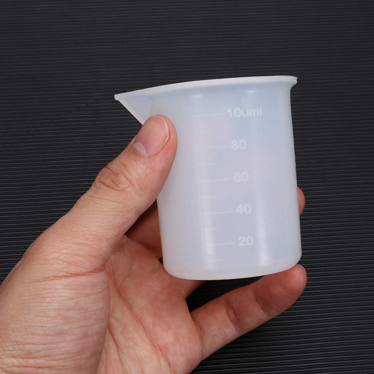 Supvox 16 Pcs Silicone Measuring Cups for Resin,Silicone Mixing Cups DIY Glue Tools Cup for Epoxy Resin Casting Molds Slime Art Waxing - Image 4