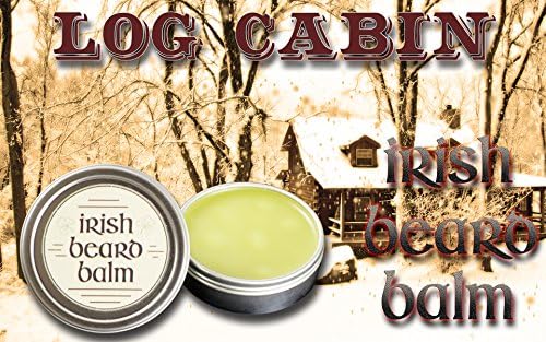 Irish beard balm Log Cabin (Tin, 2 Ounce) (Tin, 2 Ounce)