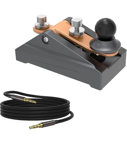Amazon.com: XIEGU VK-5 Mini CW Straight Key, Portable Morse Code