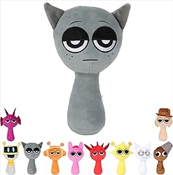 Wsngic Sprunki Plush - 9.8" Adorable Horror Music