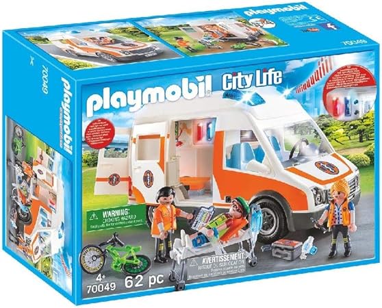 Amazon.com: Playmobil Ambulance with 