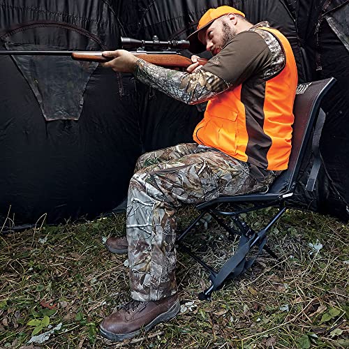 Guide Gear 360º Swivel Hunting Blind Chair, Lightweight, Portable Mesh