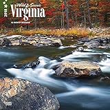 Virginia, Wild & Scenic 2018 12 x 12 Inch Monthly Square Wall Calendar, USA United States of America by 