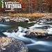 Virginia, Wild & Scenic 2018 12 x 12 Inch Monthly Square Wall Calendar, USA United States of America by 