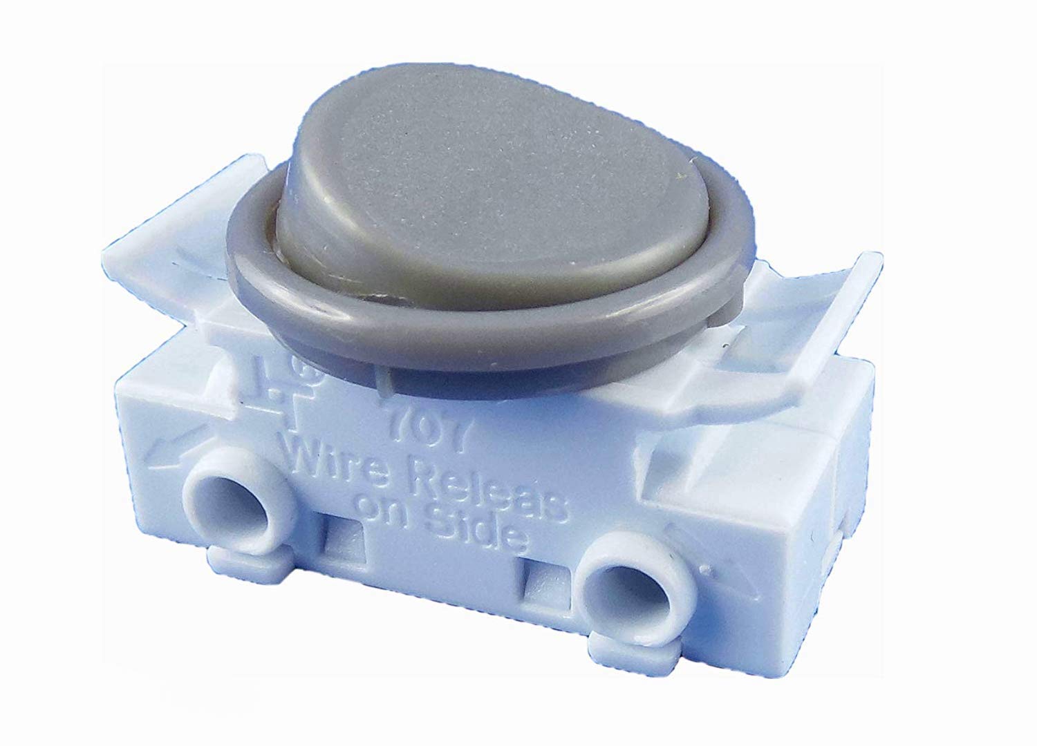 Installation Rocker Switch for Lamp Rocker Switch 2A 250V ~ Grey Fits as Replacement Switch for Undermount Kitchen Lights (Grey)