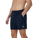 Roadbox Men's 5 Inch Running Athletic Quick Dry Shorts with Pockets for Workout Gym Exercise