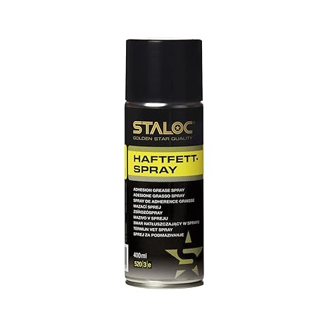 STALOC Haft-Fett-Spray | Sprüh-Fett | Schmierfett | fließt nicht ab | 400 ml
