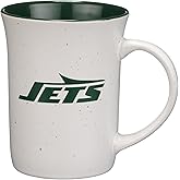 The Memory Company Officially Licensed NFL - New York Jets 2-Pack Home/Away Speckle Mug
