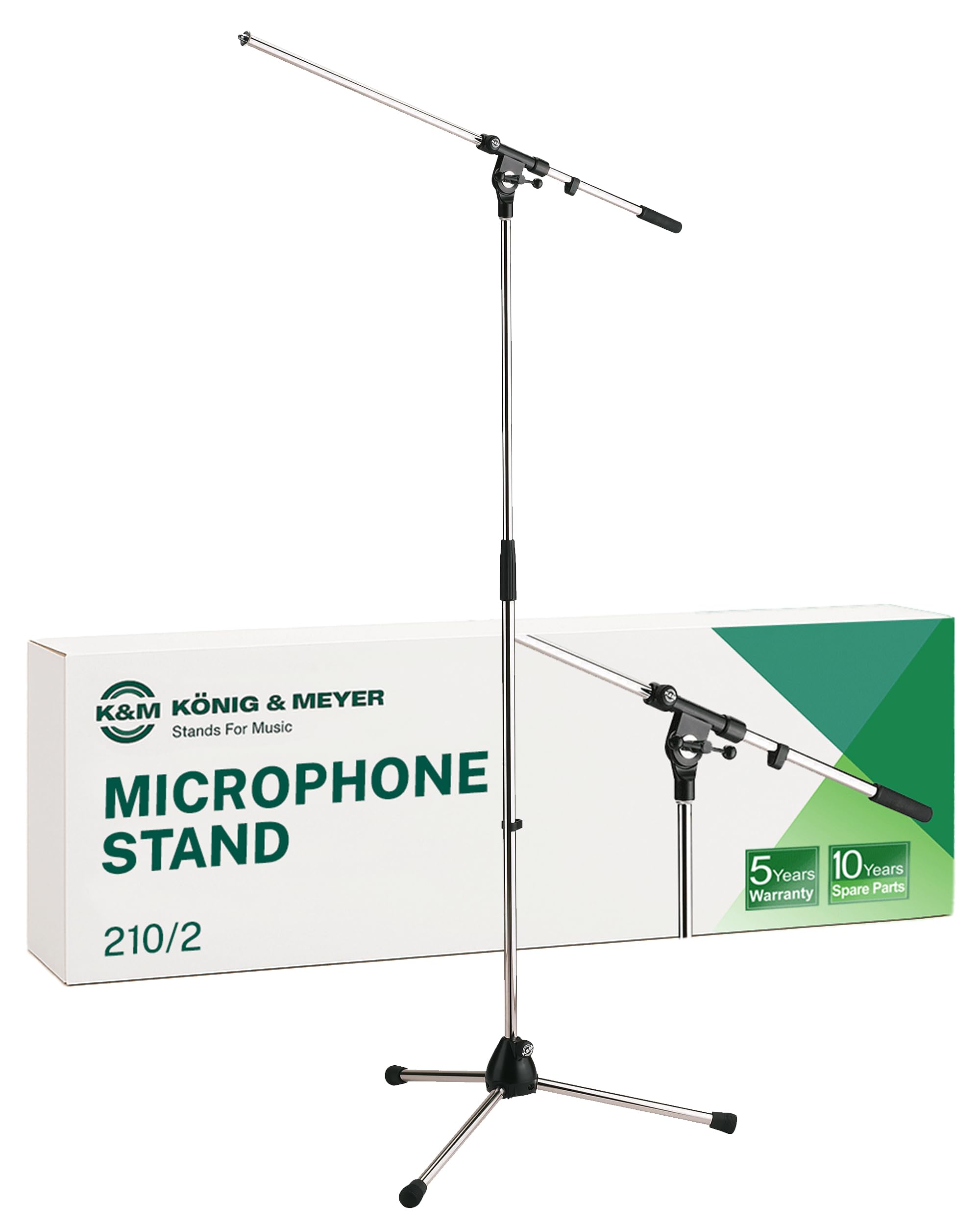 Konig & Meyer Micro chrome pro boom stand- 210-2C