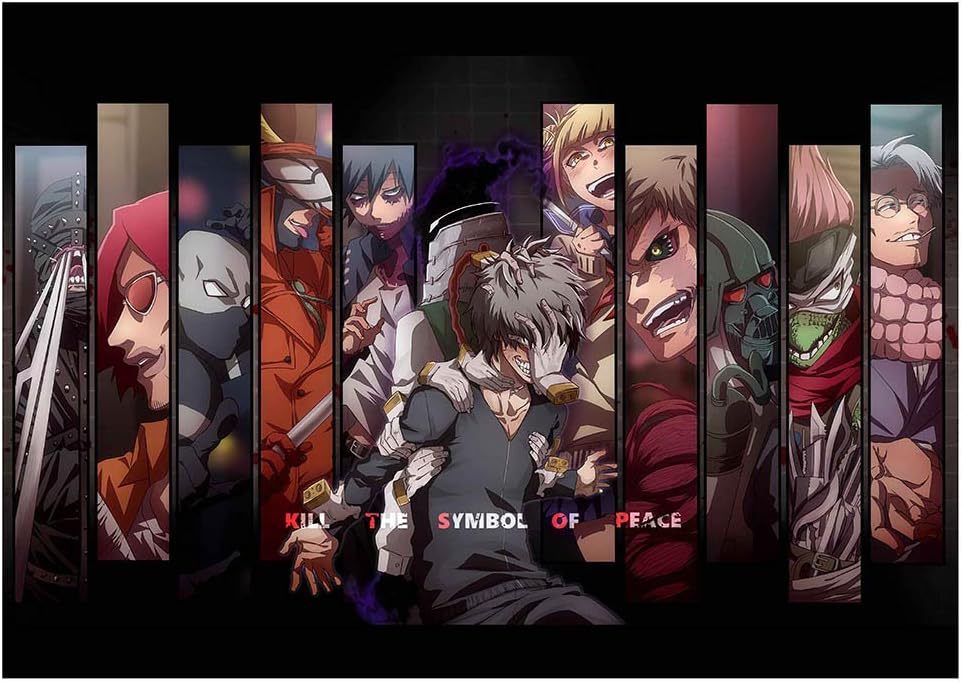 Bowinr My Hero Academia Poster, Izuku Midoriya Katsuki Bakugou Todoroki Shoto No Fading Art Print Poster (42x30cm) 16.5"x12"( Style 02)