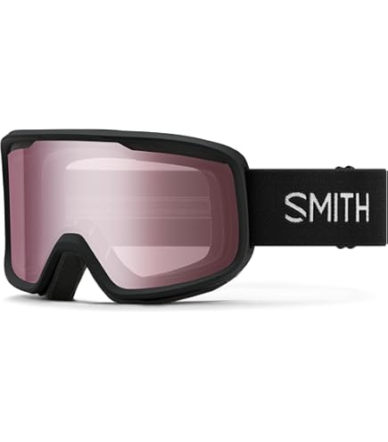 Amazon.com : Smith Frontier Snow Goggles Black / RC36 : Sports