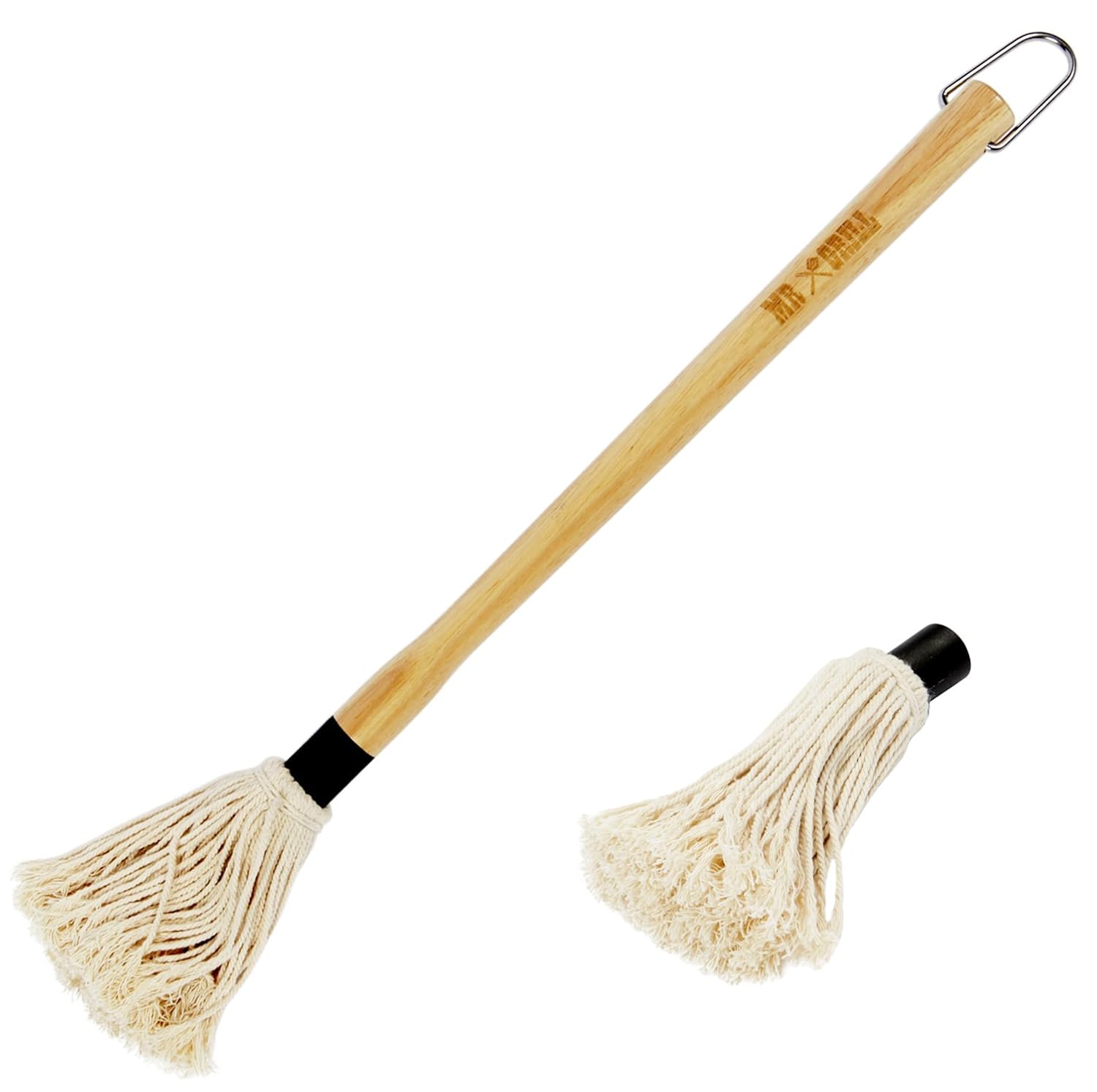 Basting Mop With 1 Replacement Head For Sauce Slathered Brisket