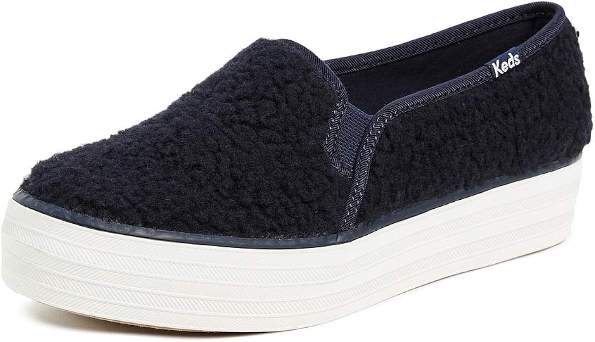 keds navy slip on