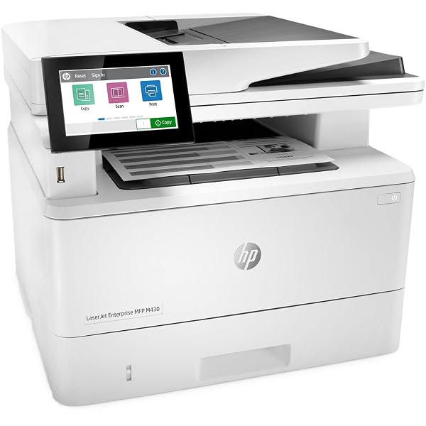 HP LASERJET ENTERPRISE MFP M430F MONOCHROME ALL-IN-ONE PRINTER WITH BUILT-IN ETHERNET & 2-SIDED PRINTING (3PZ55A),WHITE, LARGE