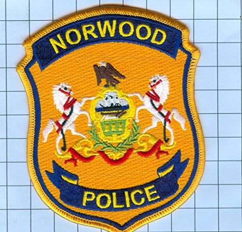Police Patch Embroidered Patch Collectible - Pennsylvania - Norwood