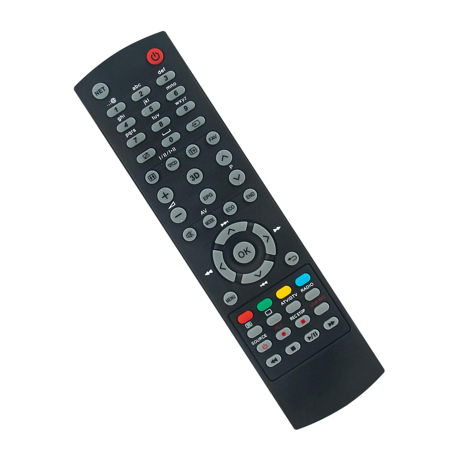 GB067WJSA Replaced remote control -VINABTY- Fit for Sharp TV GB067WJSA remote control LC-39LE651E LC-39LE652V LC-50LE650E LC-50LE650RU LC-6OLK652E LC-6OLX652E