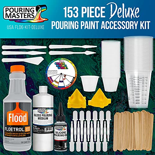 U.S. Art Supply 1 Quart Floetrol Additive Pouring Supply Paint Medium