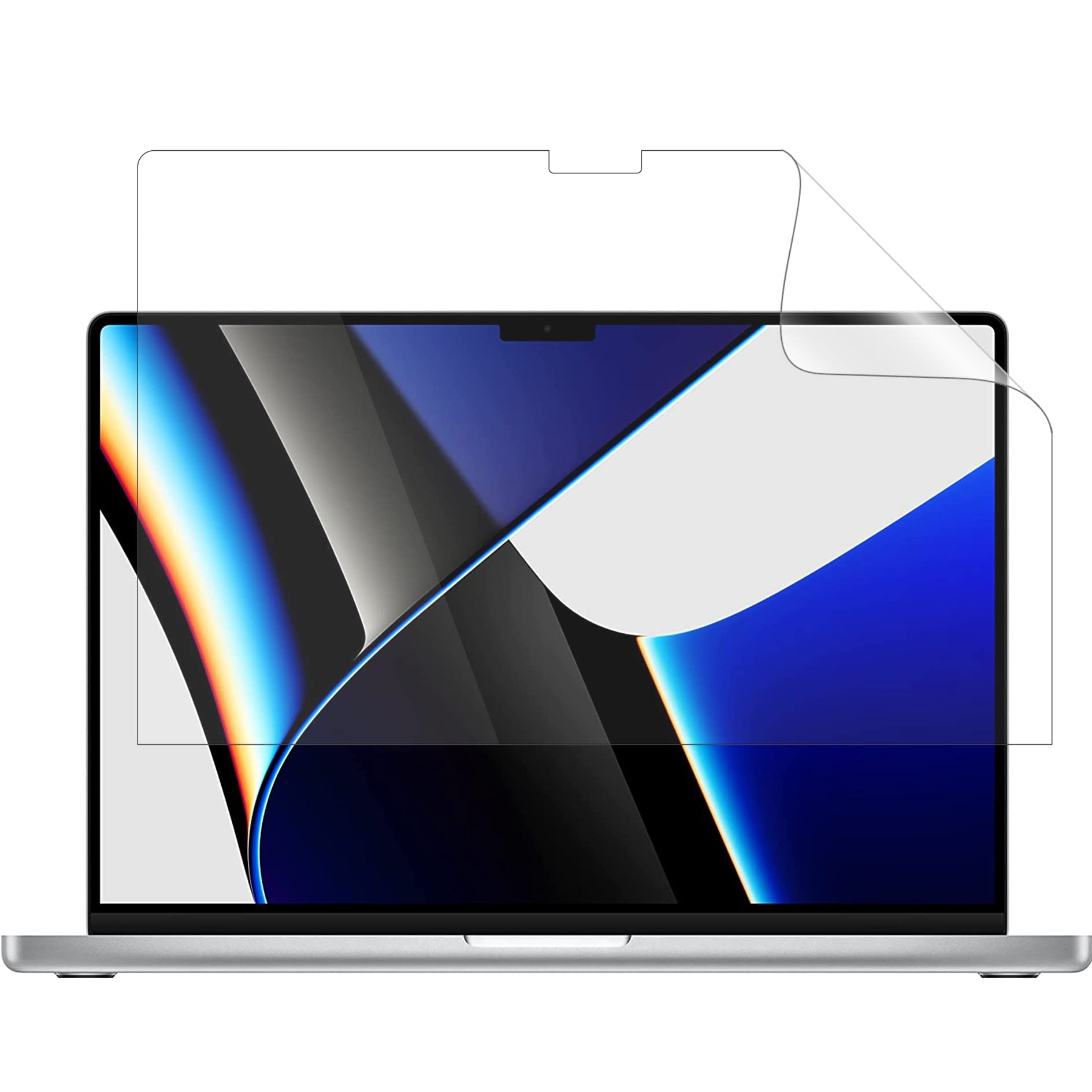 LOE Laptop Protective Film for MacBook Pro 16 Inch 2023 2021 Beautiful Unpasted Ultra Clear Low Reflective SAR Film M1 M2 M3 Pro Max