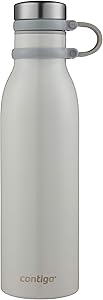 Contigo Couture Vacuum-Insulated Stainless Steel Water Bottle, 20 oz, Metallic Oyster
