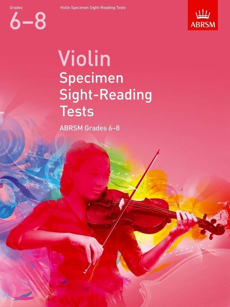 Violin Specimen Sight-Reading Tests, ABRSM Grades 6-8: from 2012 (ABRSM Sight-reading)