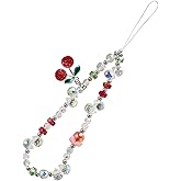 Ornaland Beaded Phone Wrist Strap Y2K Phone Charm Strap Lanyard Wrist for Case Backpack Keychains Wallets