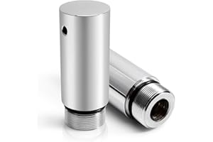 Eumti 39mm Fork Tube 3" Extension Kit Chrome Compatible With Harley Sportster 883 1200 XL Dyna Glide ＆ FXR