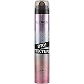 Redken Dry Texture Hairspray For All Hair Types - Lightweight Volumizing Spray, Airy and Beachy Texture, Medium Hold