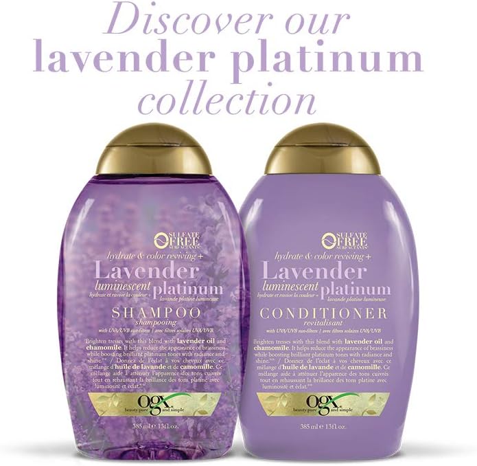 Ogx Hydrate Color Reviving Lavender Luminescent Platinum
