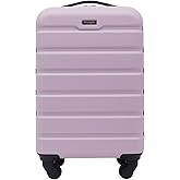 Wrangler 22" Hardside Spinner Carry-On Luggage, Lilac