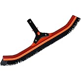 In The Swim 22 Inch Pro Grade Pool Brush - Nylon Bristles - Multi-Surface - for Pool Maintenance