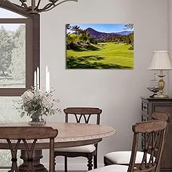 Beautiful Fairway At Indian Wells Golf Course Wall