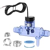 Flow Switch for Sundance &amp; Jacuzzi Spa Hot Tub, Replacement for 6560-860, 6560-858, Complete Assembly Flow Sensor with Transparent Tee and 2 Pin Plug