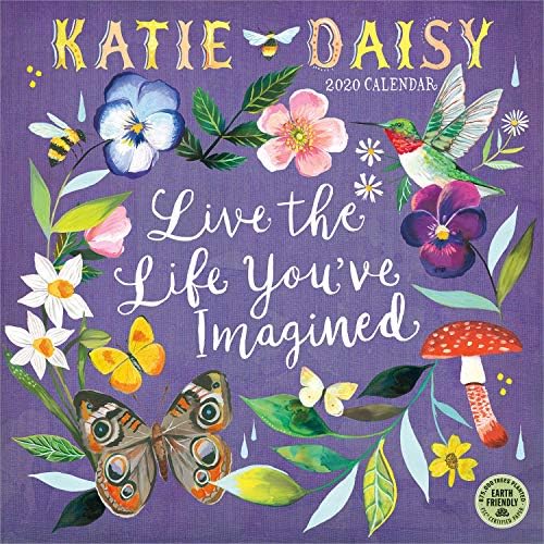 Katie Daisy 2020 Wall Calendar Calendar โ Wall Calendar, June 19, 2019