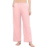 HEARTNICE Women's Fleece Pajama Pants, Warm Plush Soft Pj Bottoms with Pockets Comfy Fuzzy Lounge