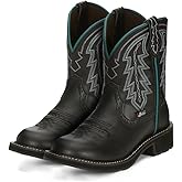 Justin Lyla 8" Western Boots for Women - Gypsy Collection - Round Toe Slip Resisting Outsole