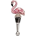 Pnk Flamngo Wne Bottle Stopper Gft For Hm Her Pool Summer Party