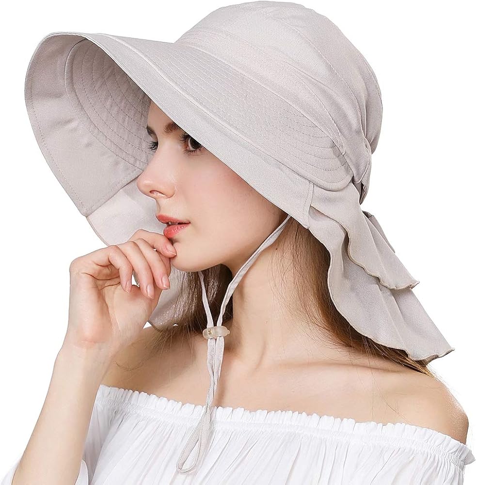 ladies fabric sun hats