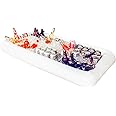 Novelty Place Inflatable Ice Serving Tray Buffet Bar with Drain Plug - Salad Food & Drinks Inflatable Cooler for Party Picnic and Camping (Pack of 1)
