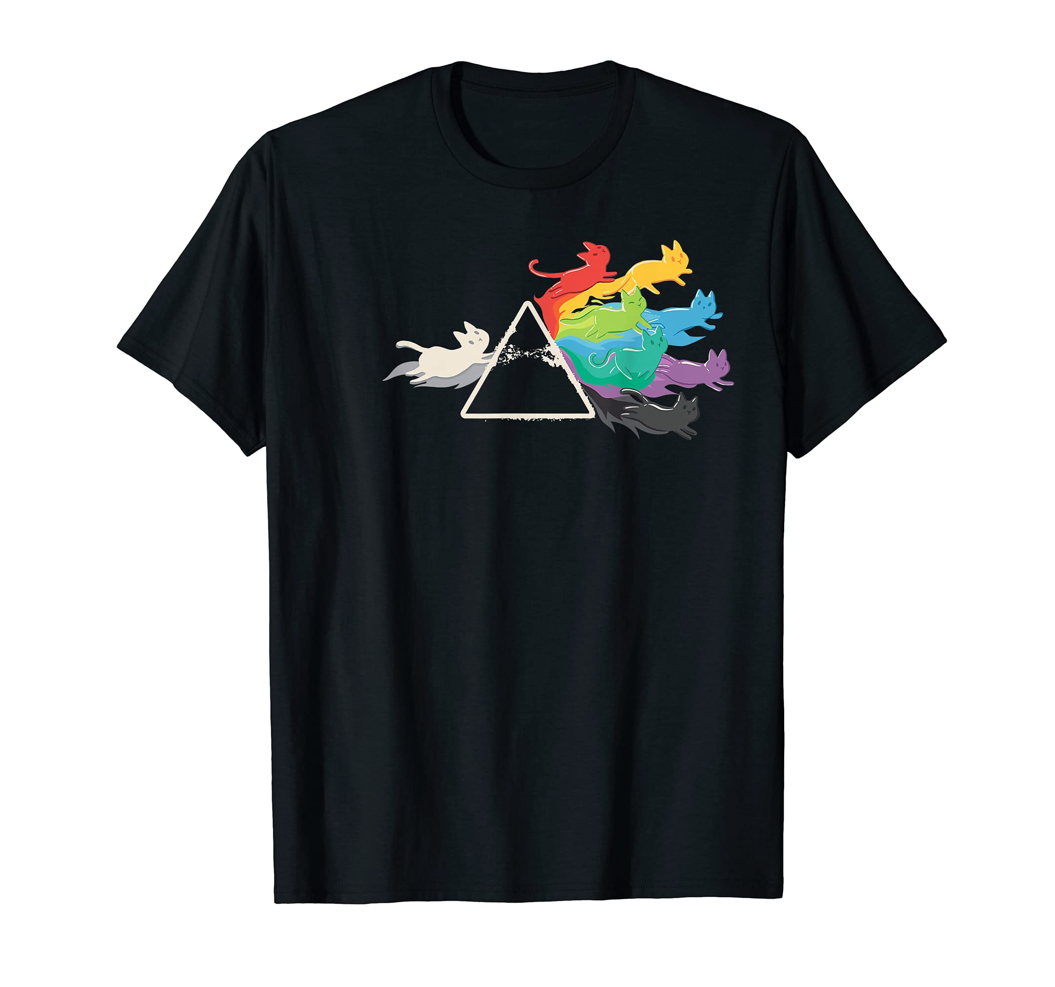 Cat Prism for Classic Rock Fans T-Shirt