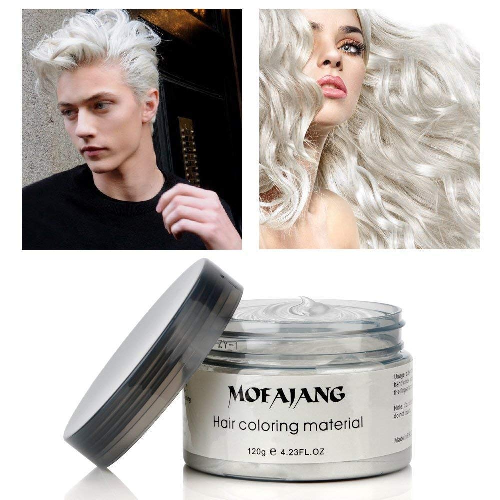 4 Pack Hair Colour Wax Temporary Hair Colour Dye With 4 Colours
