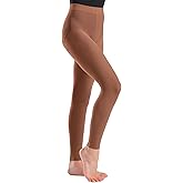 So Danca - Child Footless Tights, Soft Dance Tights for Ballet (Toddler/Little Kid/Big Kid) 85% Nylon / 15% Spandex - TS69